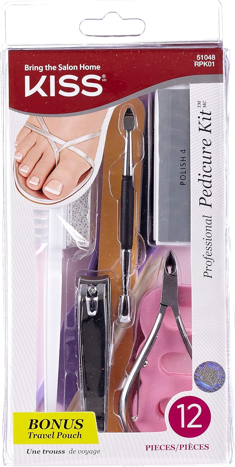 Red Professional Pedicure Kit