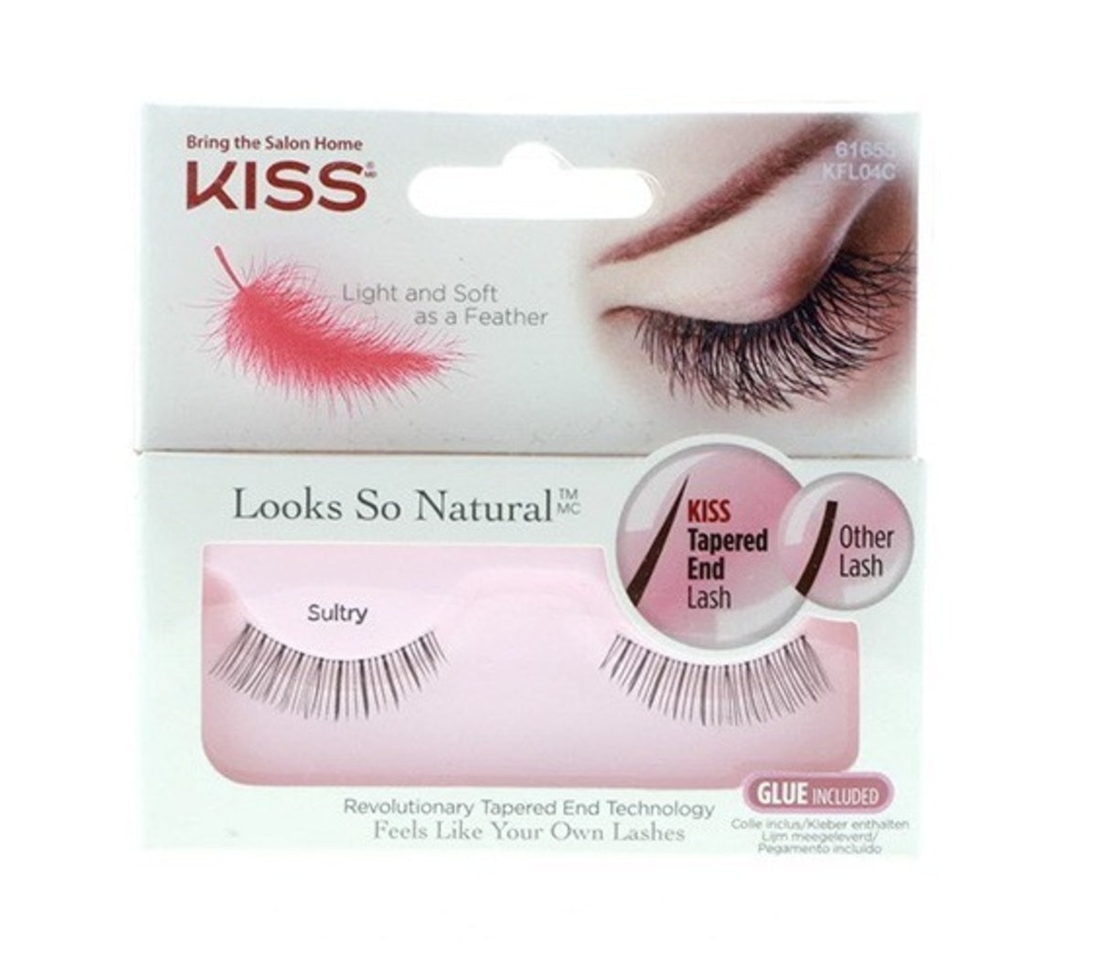 False Eyelashes-Kiss-Looks So Natural-Sultry-F