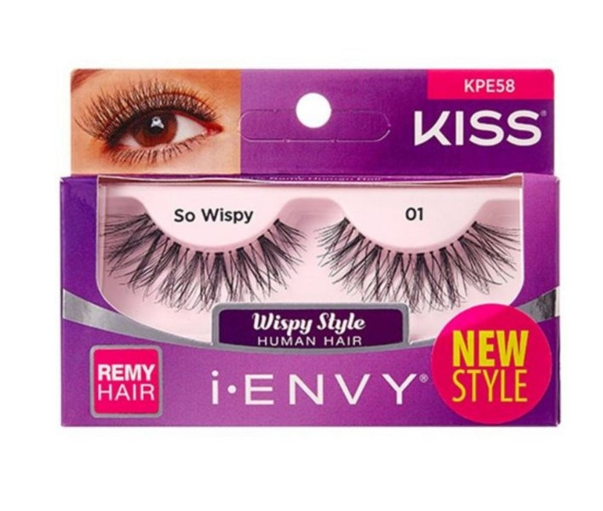 False Eyelashes-Kiss-I-Envy False Lashes-02-So Wispy-F