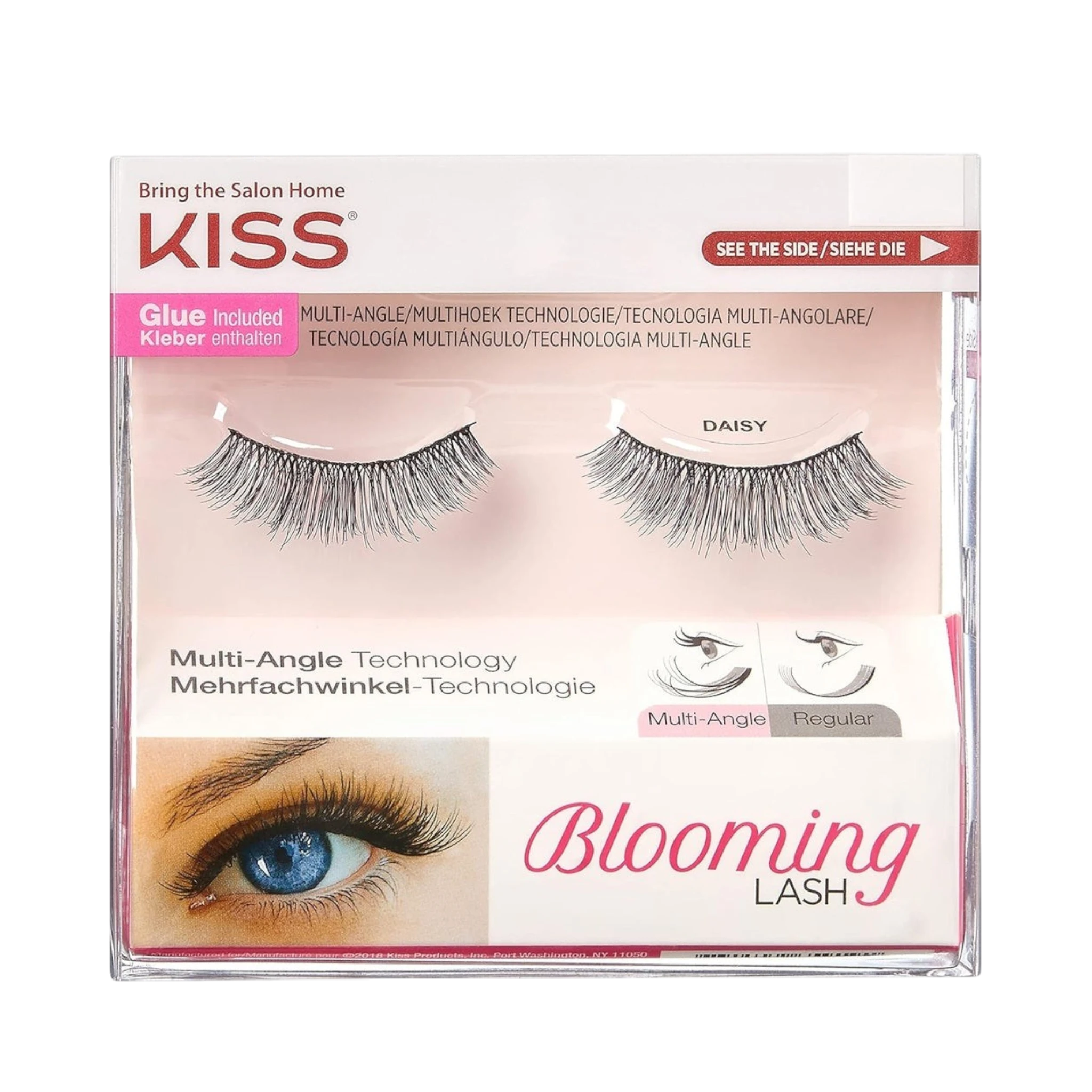False Eyelashes-Kiss-Blooming Lash With Glue-Daisy-F