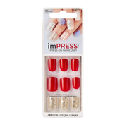 False Nails-Kiss-Broadway Impress Gel Nails-String Along-F