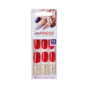 False Nails-Kiss-Broadway Impress Accent Nails-He's With Me-F