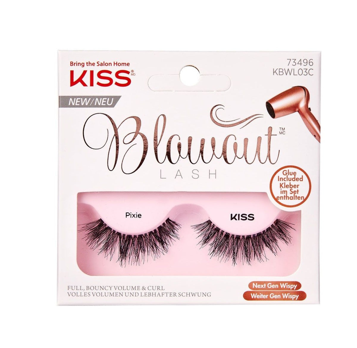 False Eyelashes-Kiss-Blowout Lash-Pixie-F