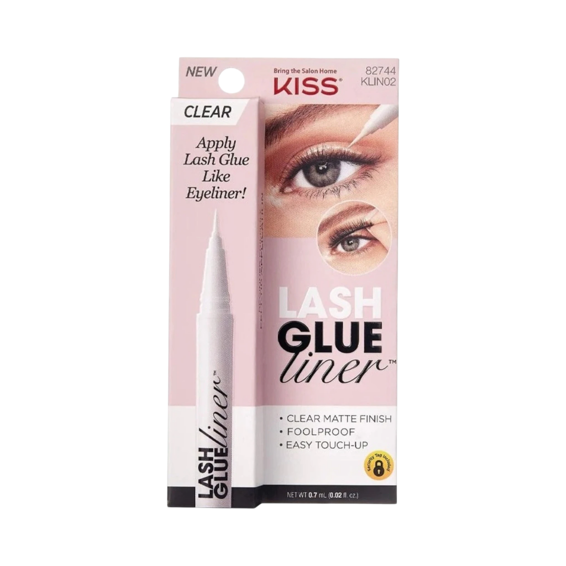 Eyelashes Glue-Kiss-Clear Lash Glue Liner-F