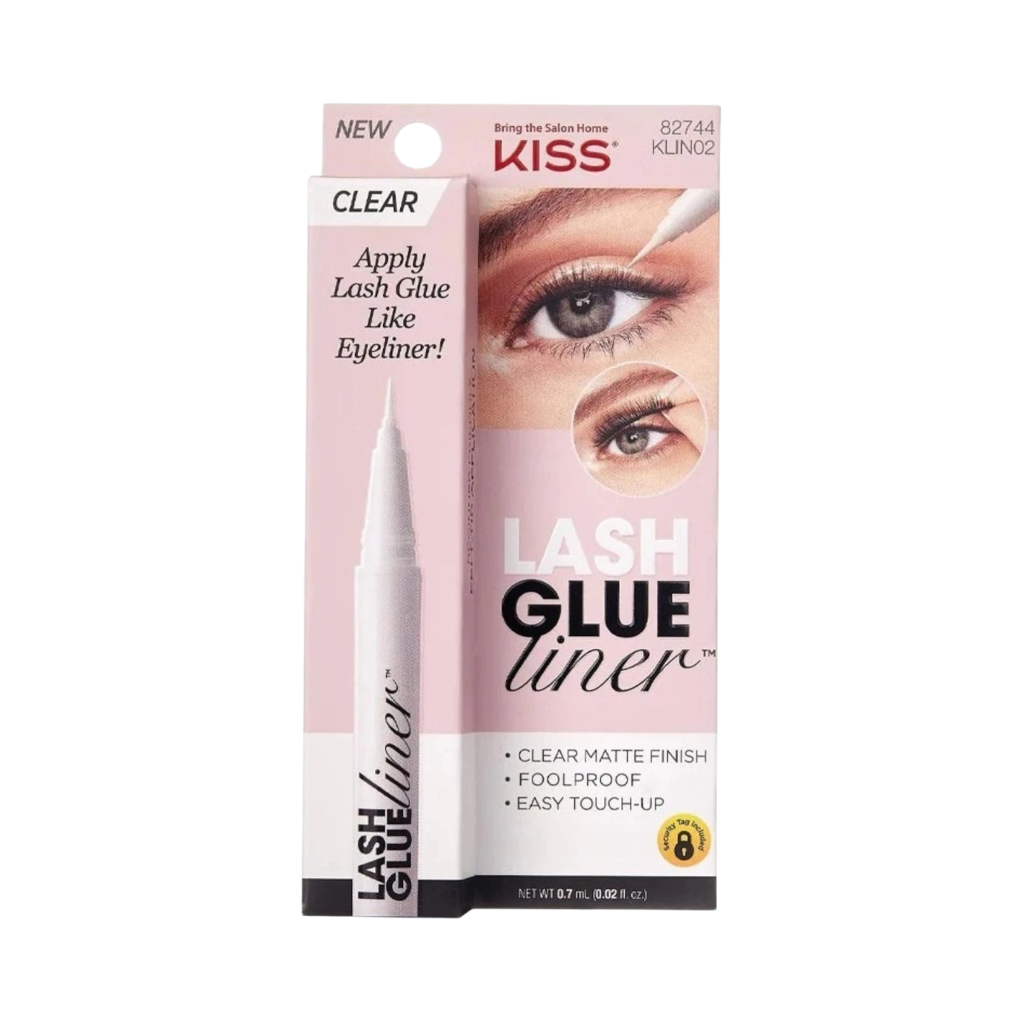 Eyelashes Glue-Kiss-Clear Lash Glue Liner-F