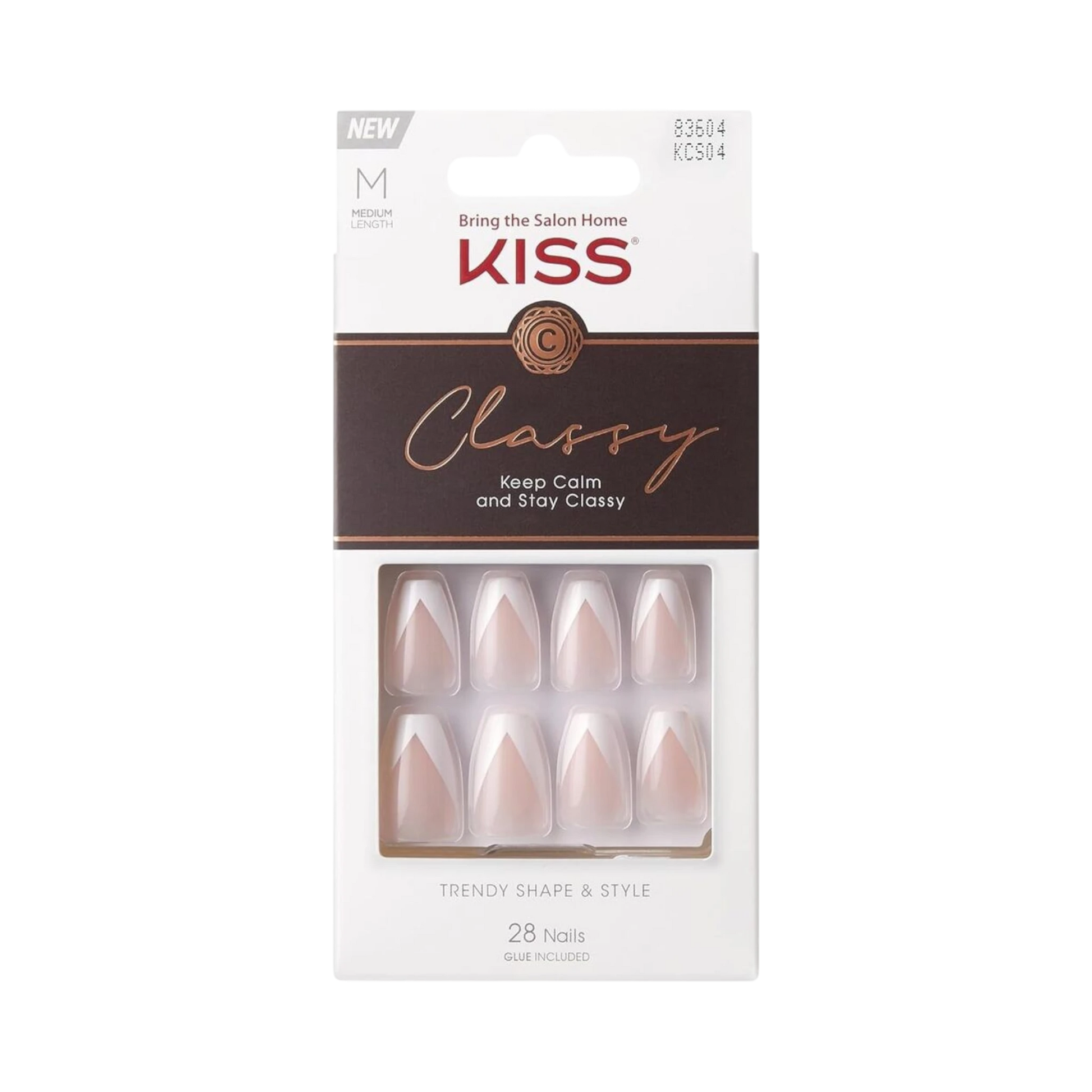False Nails-Kiss-Classy False Nails-Silk Dress-F