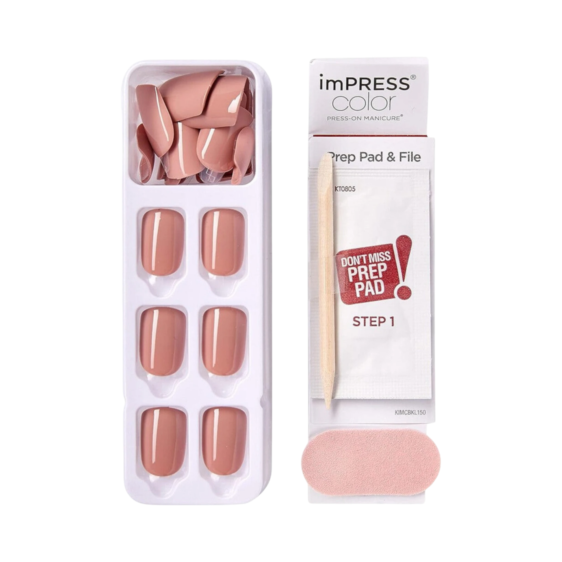False Nails-Kiss-Impress Press On Color Nails-Sandbox-F