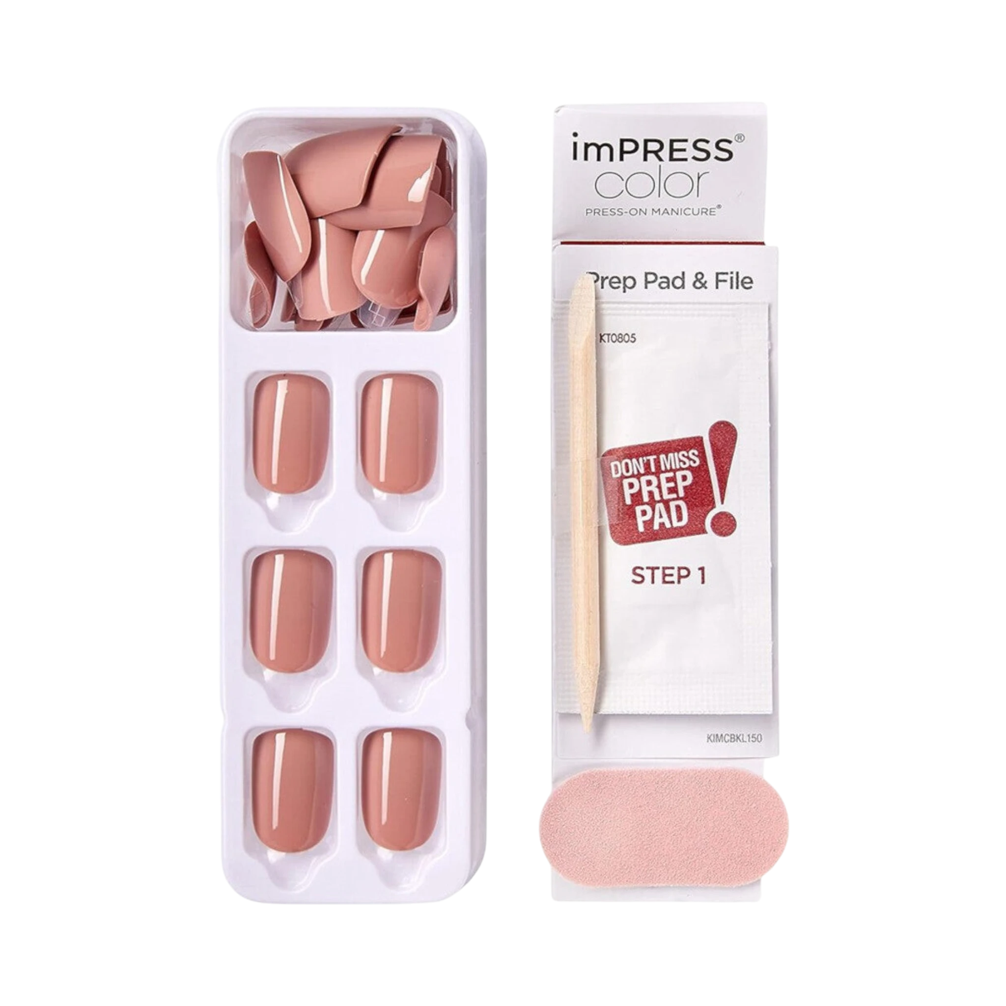 False Nails-Kiss-Impress Press On Color Nails-Sandbox-F