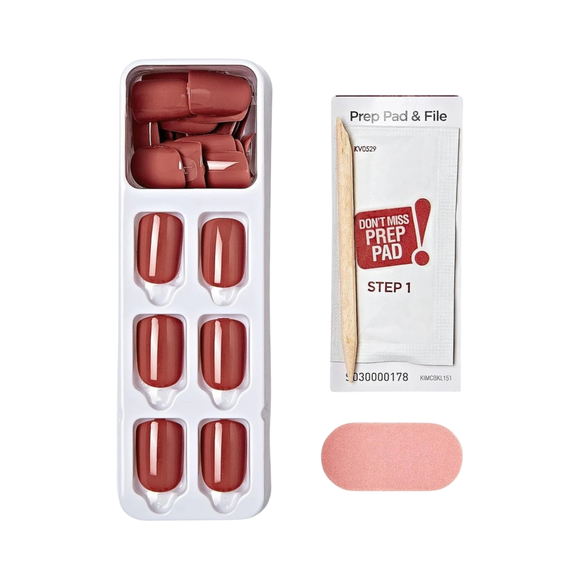 False Nails-Kiss-Impress Press On Color Nails-Platonic Pink-F