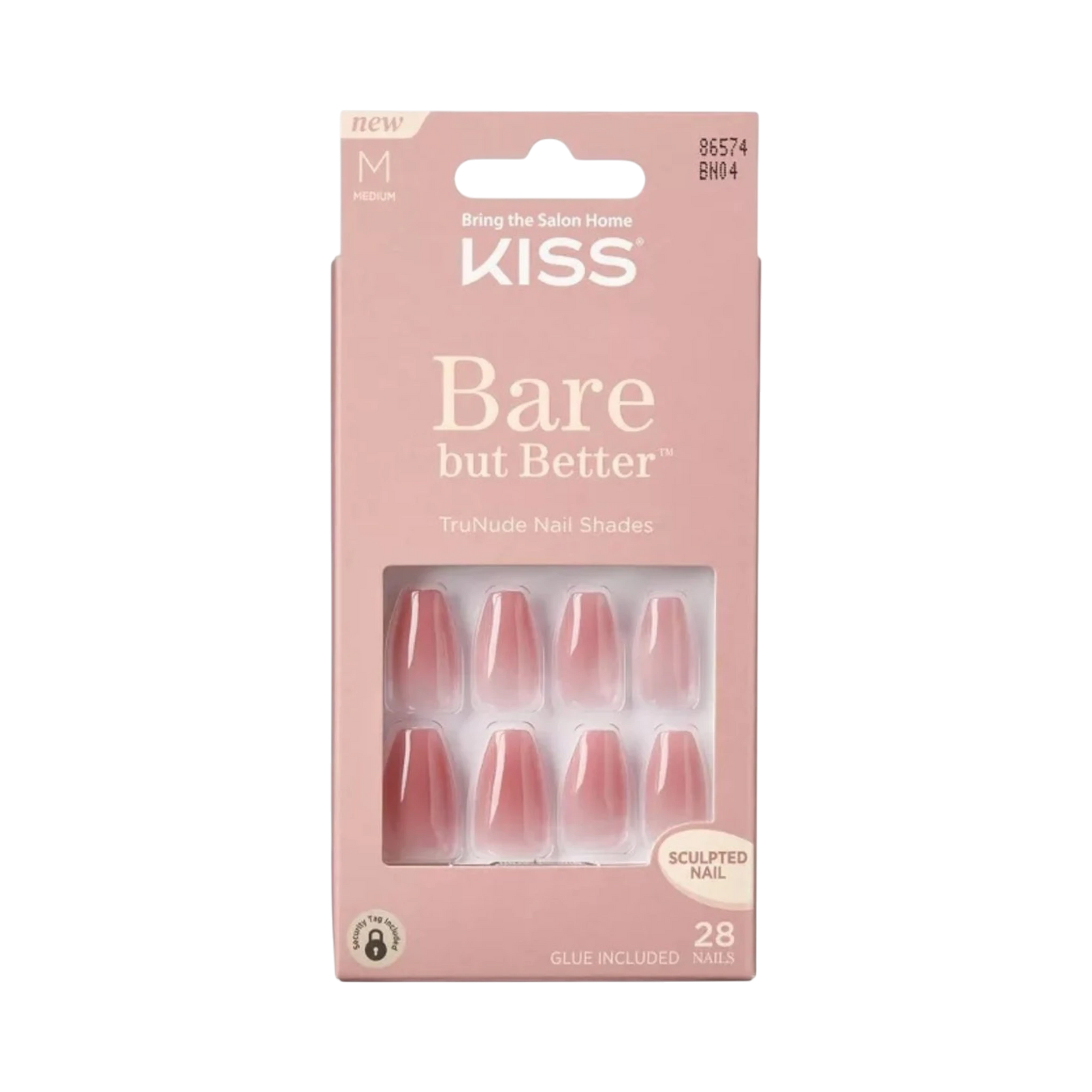 False Nails-Kiss-Bare but Better Nails-Nude Nude-F
