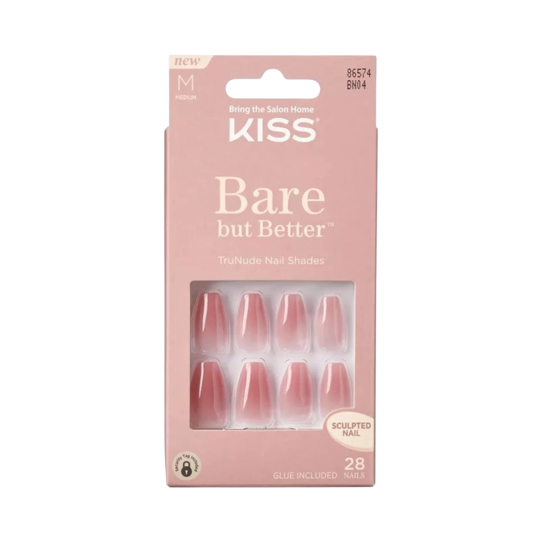 False Nails-Kiss-Bare but Better Nails-Nude Nude-F