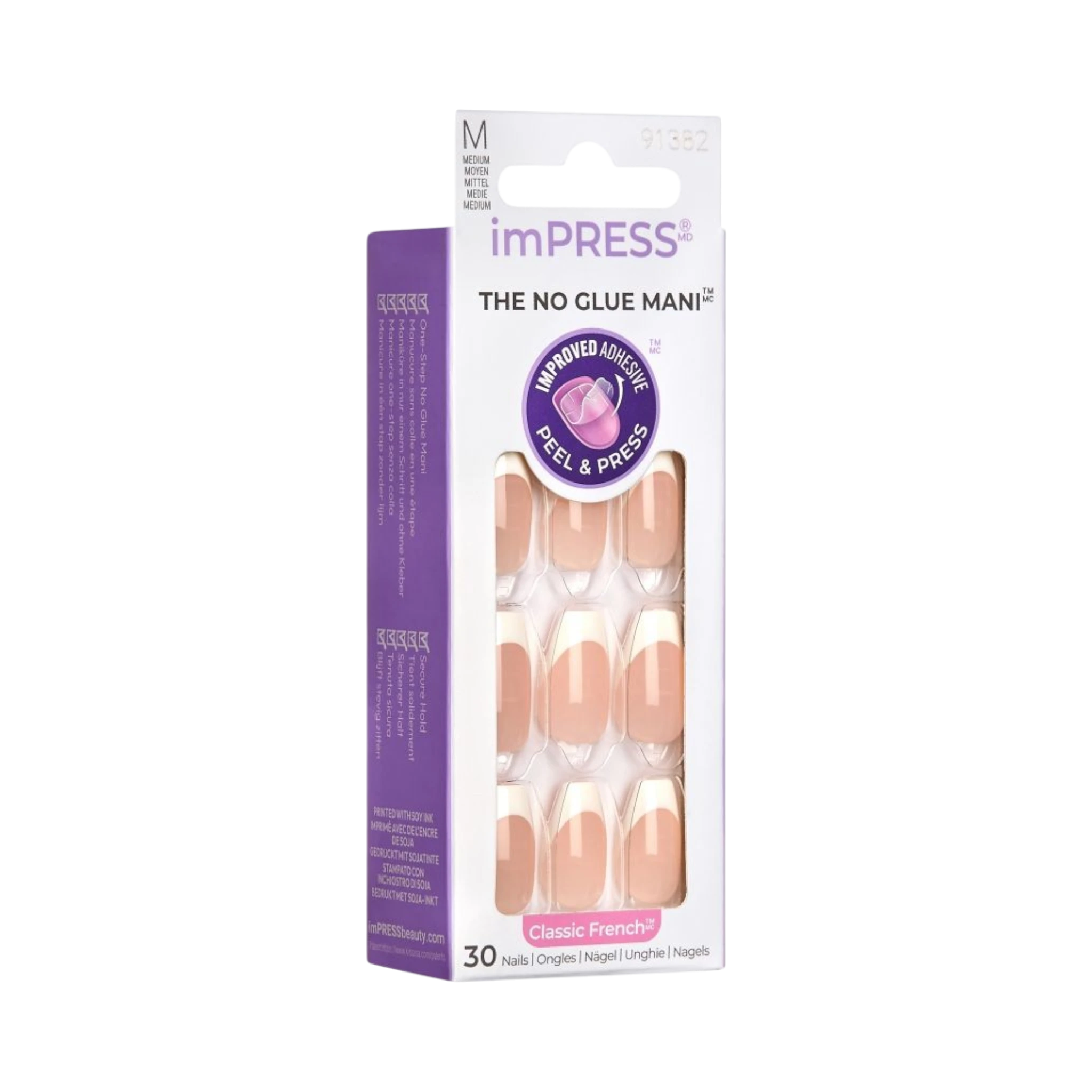 False Nails-Kiss-Impress False Nails-Ideal-F