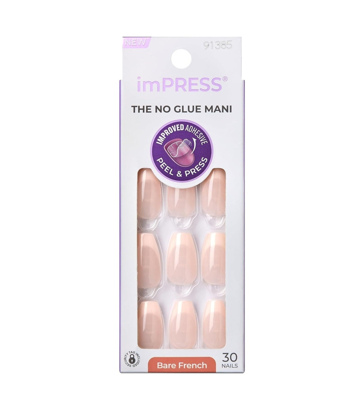 False Nails-Kiss-Impress False Nails-Genuine-F
