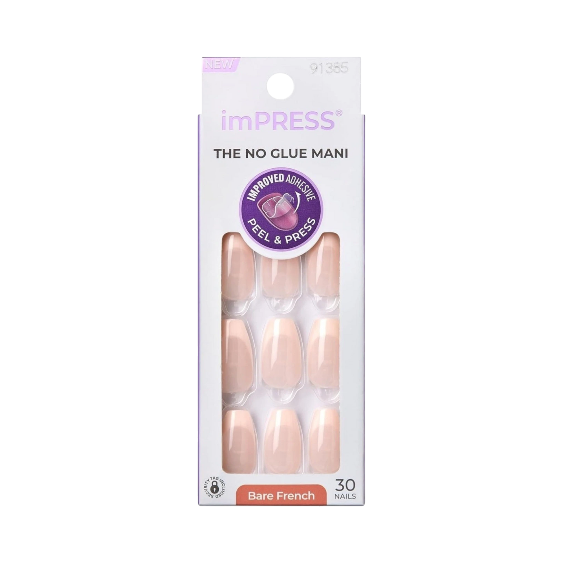False Nails-Kiss-Impress False Nails-Genuine-F