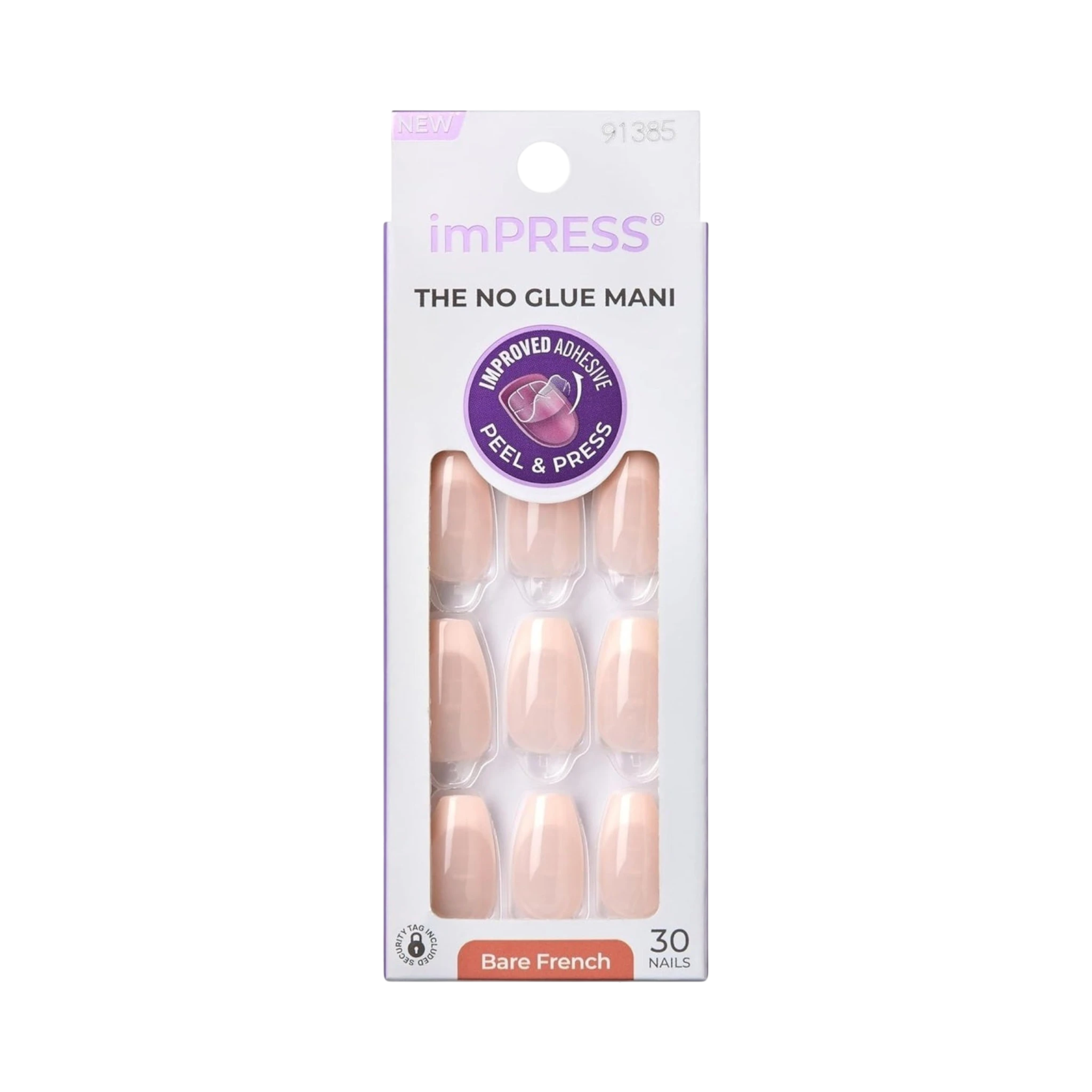 False Nails-Kiss-Impress False Nails-Genuine-F