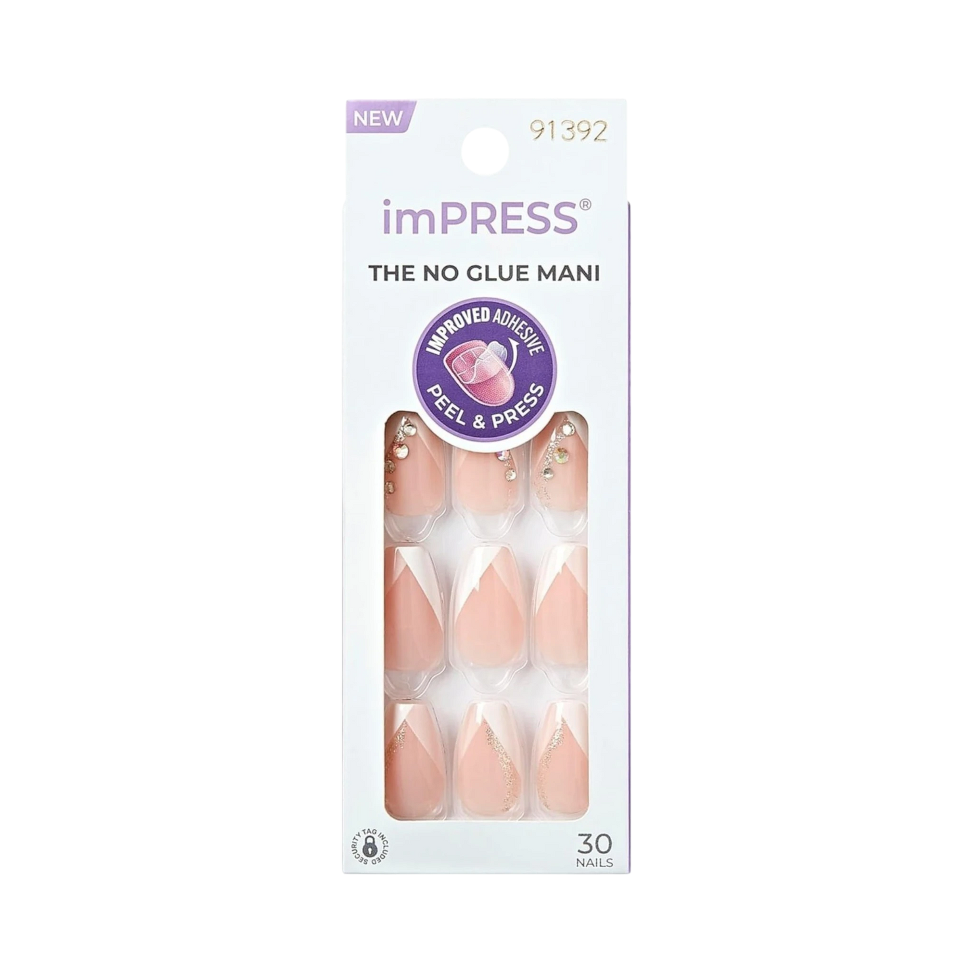 False Nails-Kiss-Impress False Nails-Glimpse-F