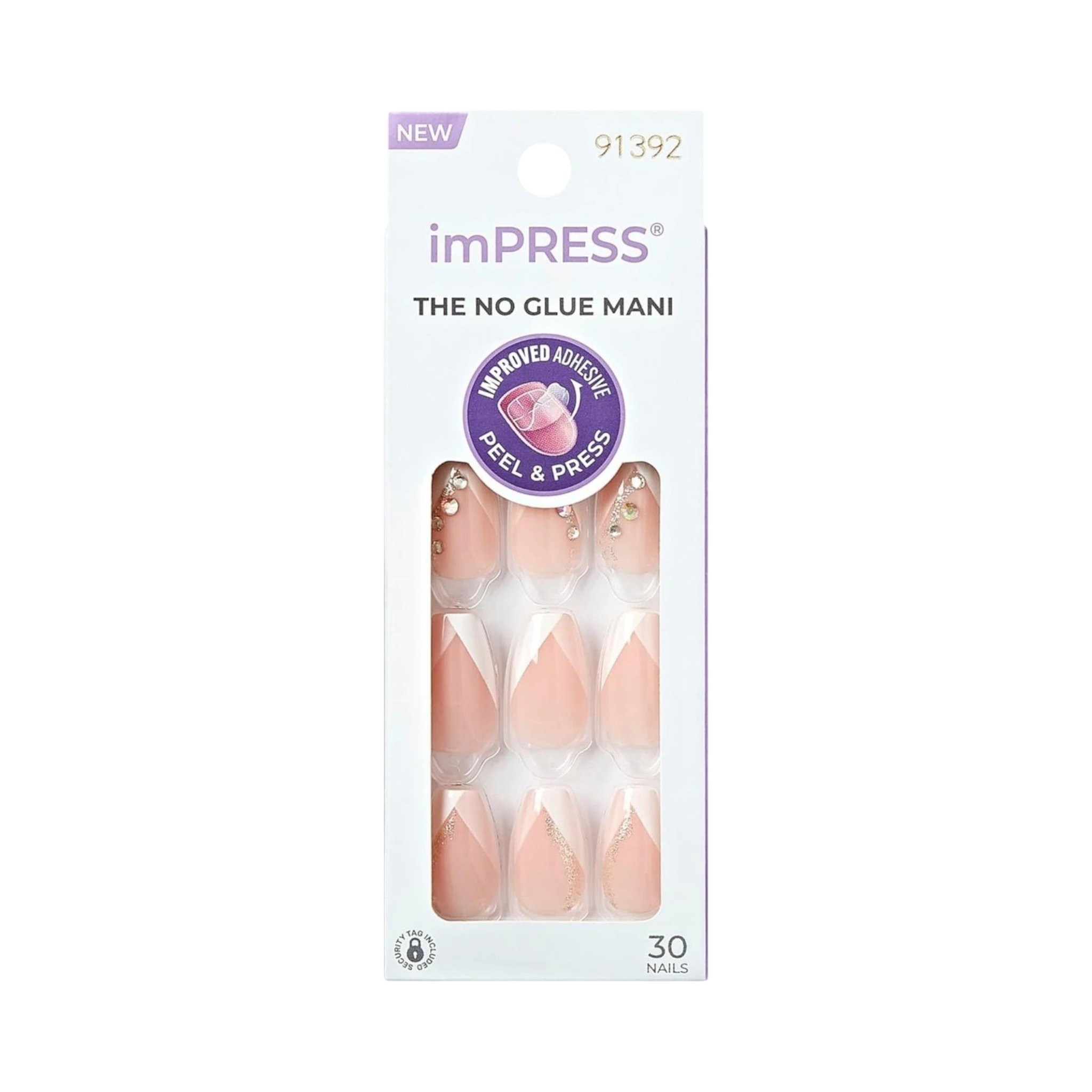 False Nails-Kiss-Impress False Nails-Glimpse-F
