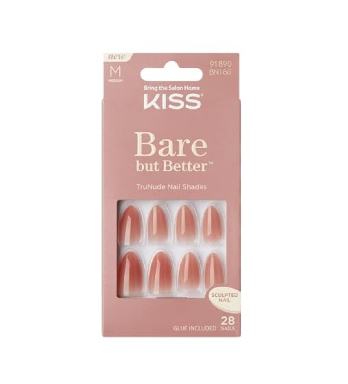 False Nails-Kiss-Bare but Better Nails-Fairest Nude-F