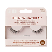 False Eyelashes-Kiss-The New Natural Half False Lashes-Freckles-F