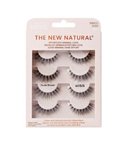 False Eyelashes-Kiss-The New Natural False Lashes Multipack-Nude Blazer-F