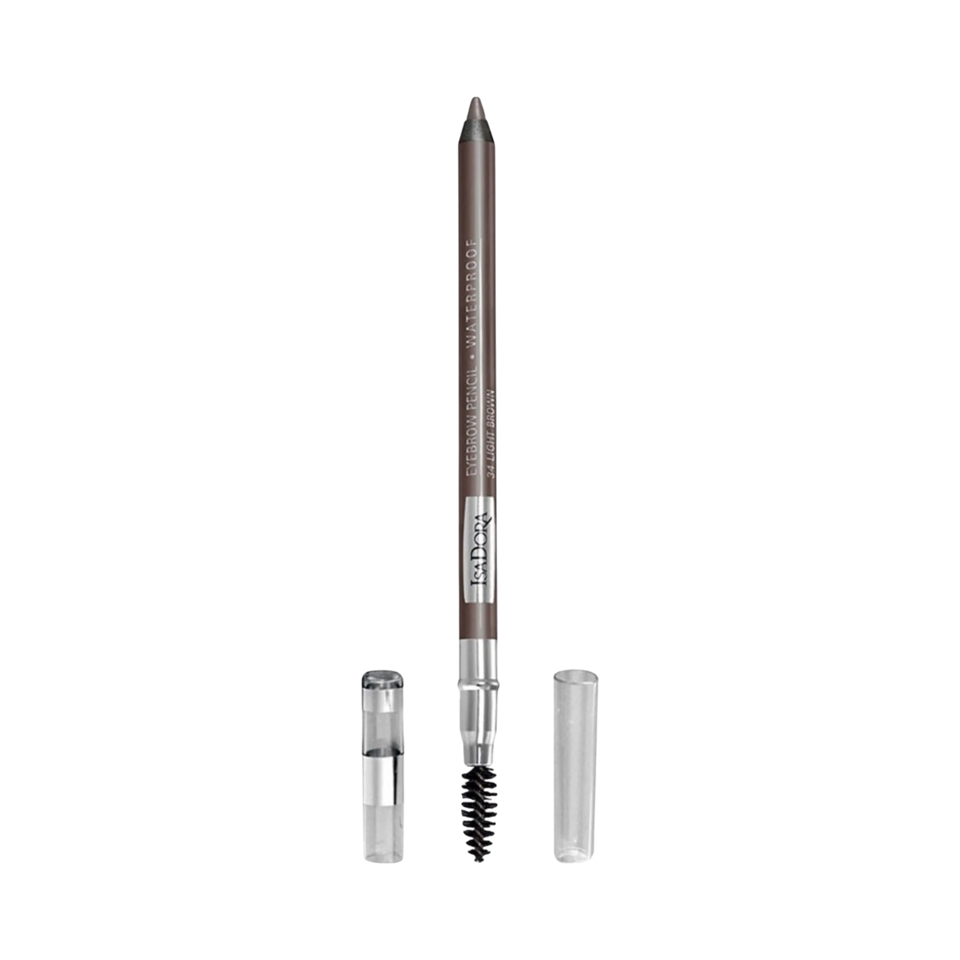 Eyebrow Pencil-Isadora-Eyebrow Pencil Waterproof-34-Light Brown-F-1.2G