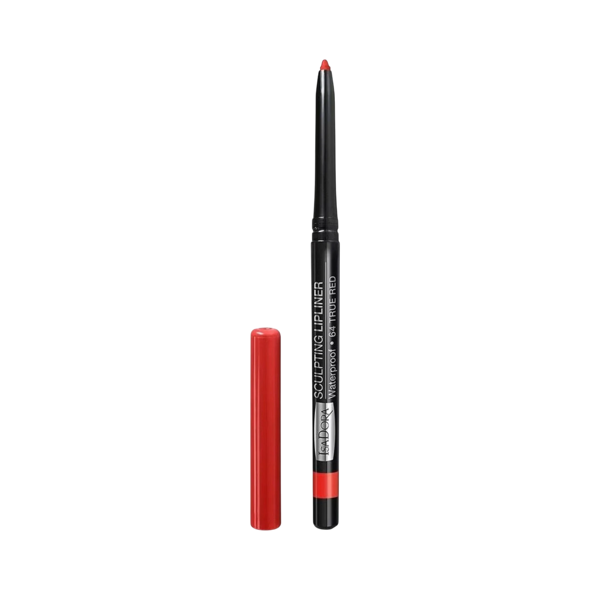 Lip Liner-Isadora-Sculpting Lipliner Waterproof Lip Pencil-64-True Red-F-0.3G