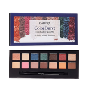 Eyeshadow Palette-Isadora-Color Burst Eyeshadow Palette-F-14X0.8G