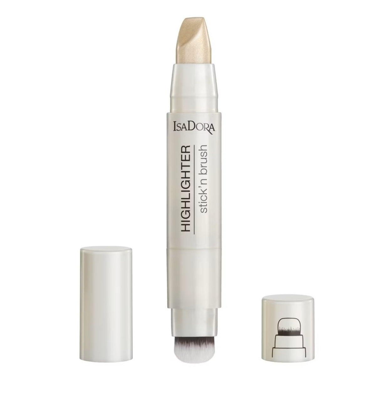Highlighter-Isadora-Highlighter Stick'n Brush-21-Sparkling-F-3.8G