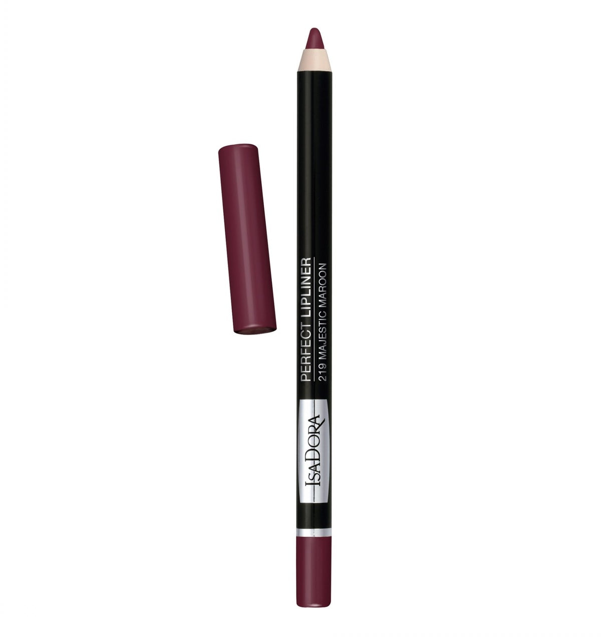 Lip Liner-Isadora-Perfect Lipliner-219-Majestic Maroon-F-1.2G