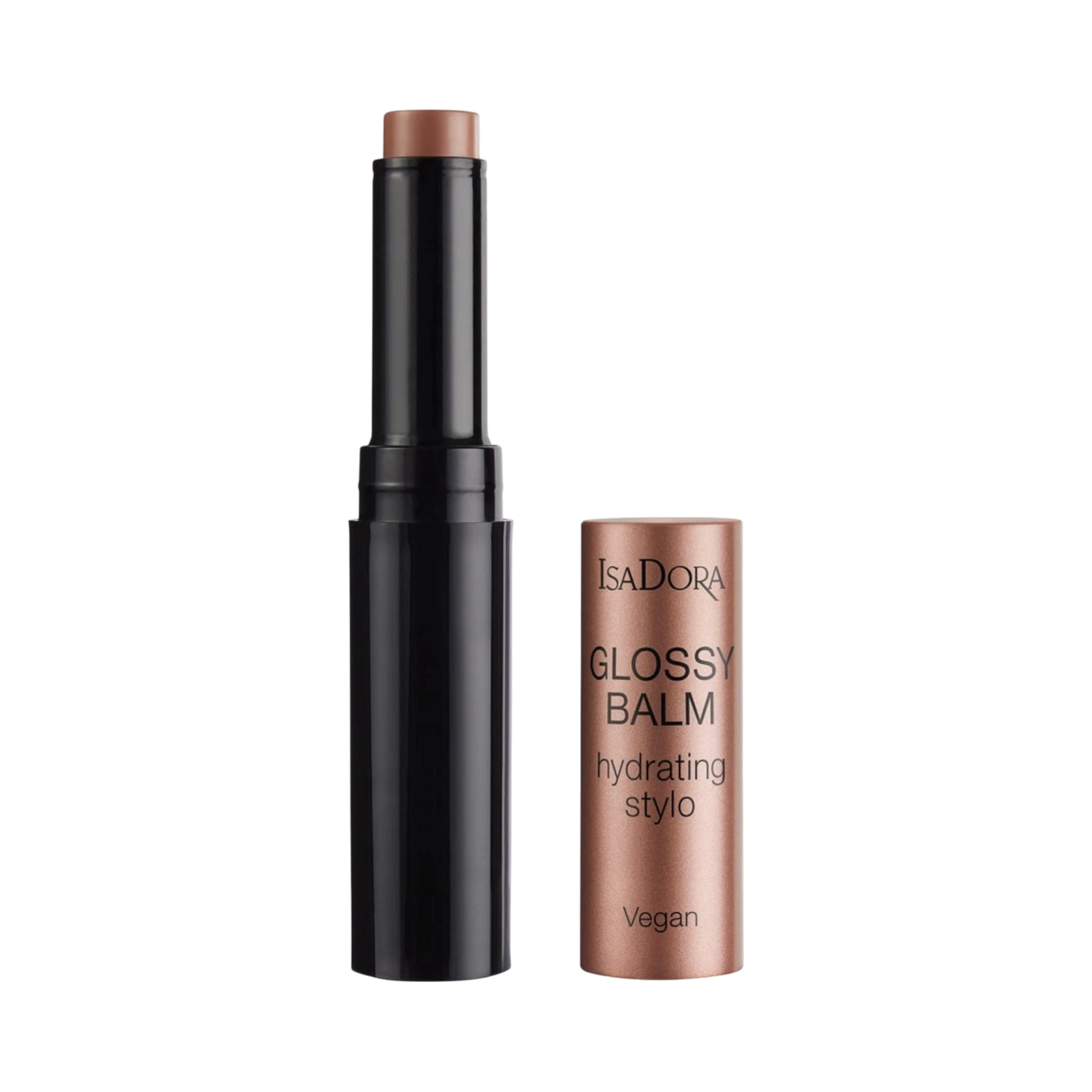 Lip Balm-Isadora-Glossy Balm Hydrating Stylo Lipgloss-40-Bare Beige-F-1.6G