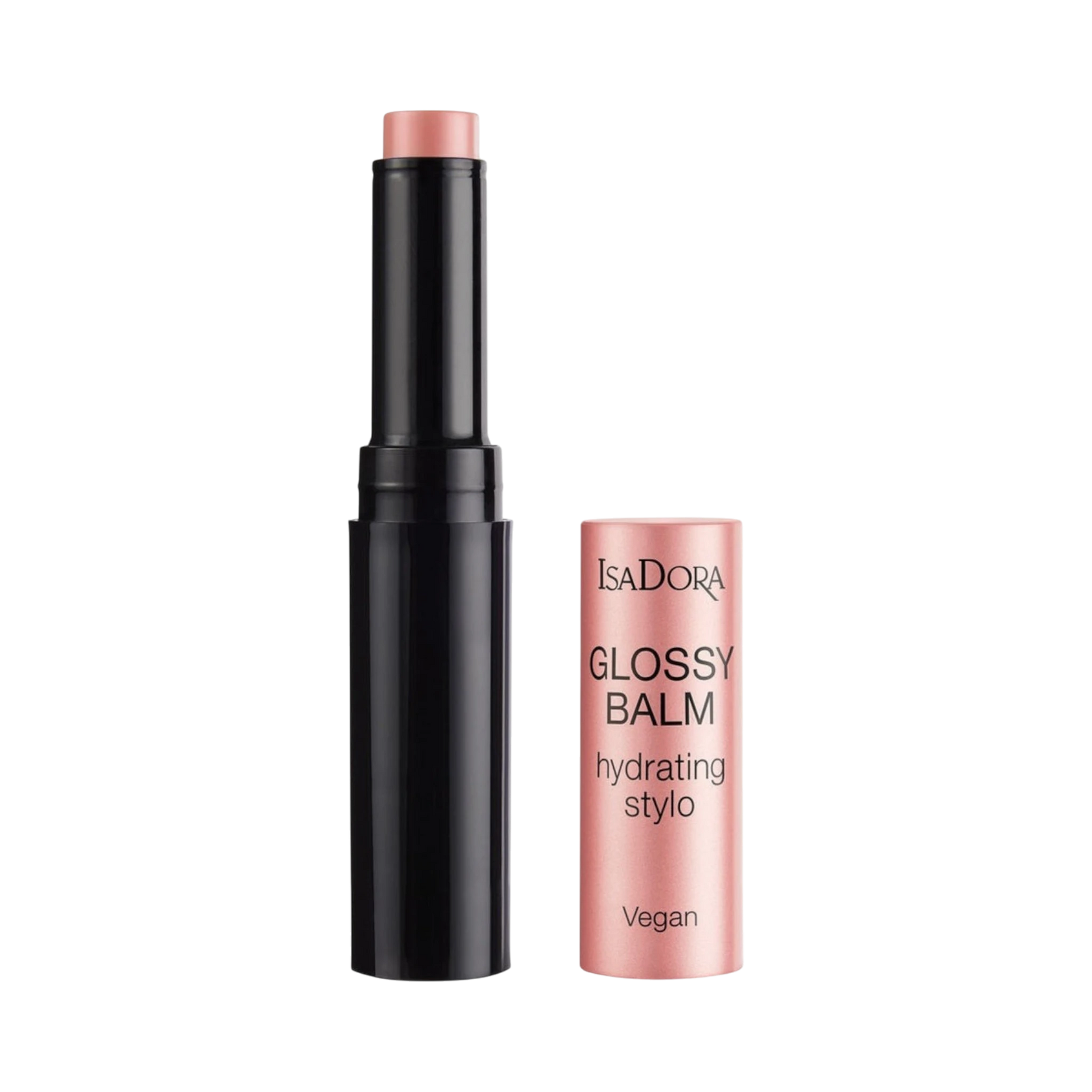 Lip Balm-Isadora-Glossy Balm Hydrating Stylo Lipgloss-41-Pink Silk-F-1.6G