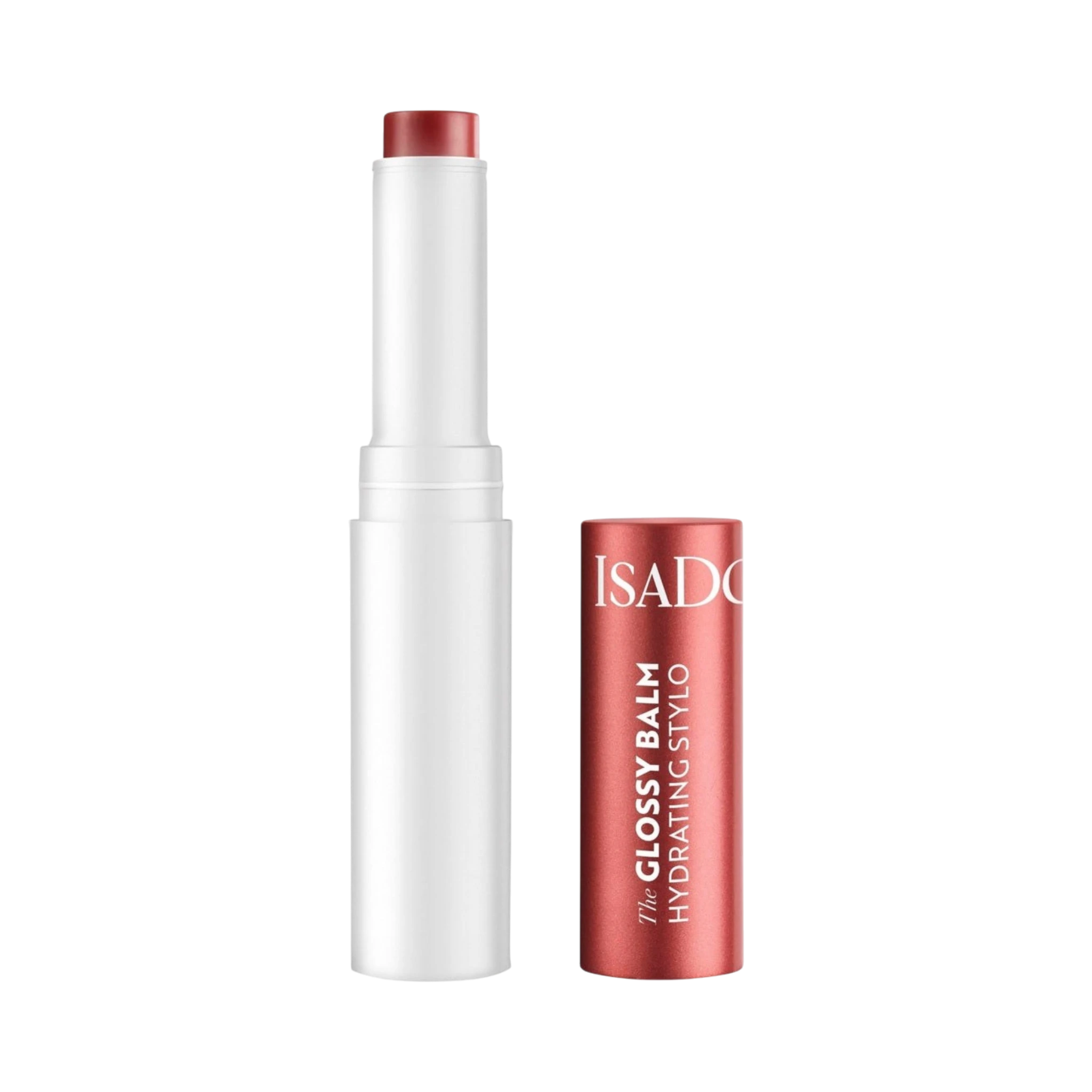 Lip Balm-Isadora-Glossy Balm Hydrating Stylo Lipgloss-44-Rosewood-F-1.6G