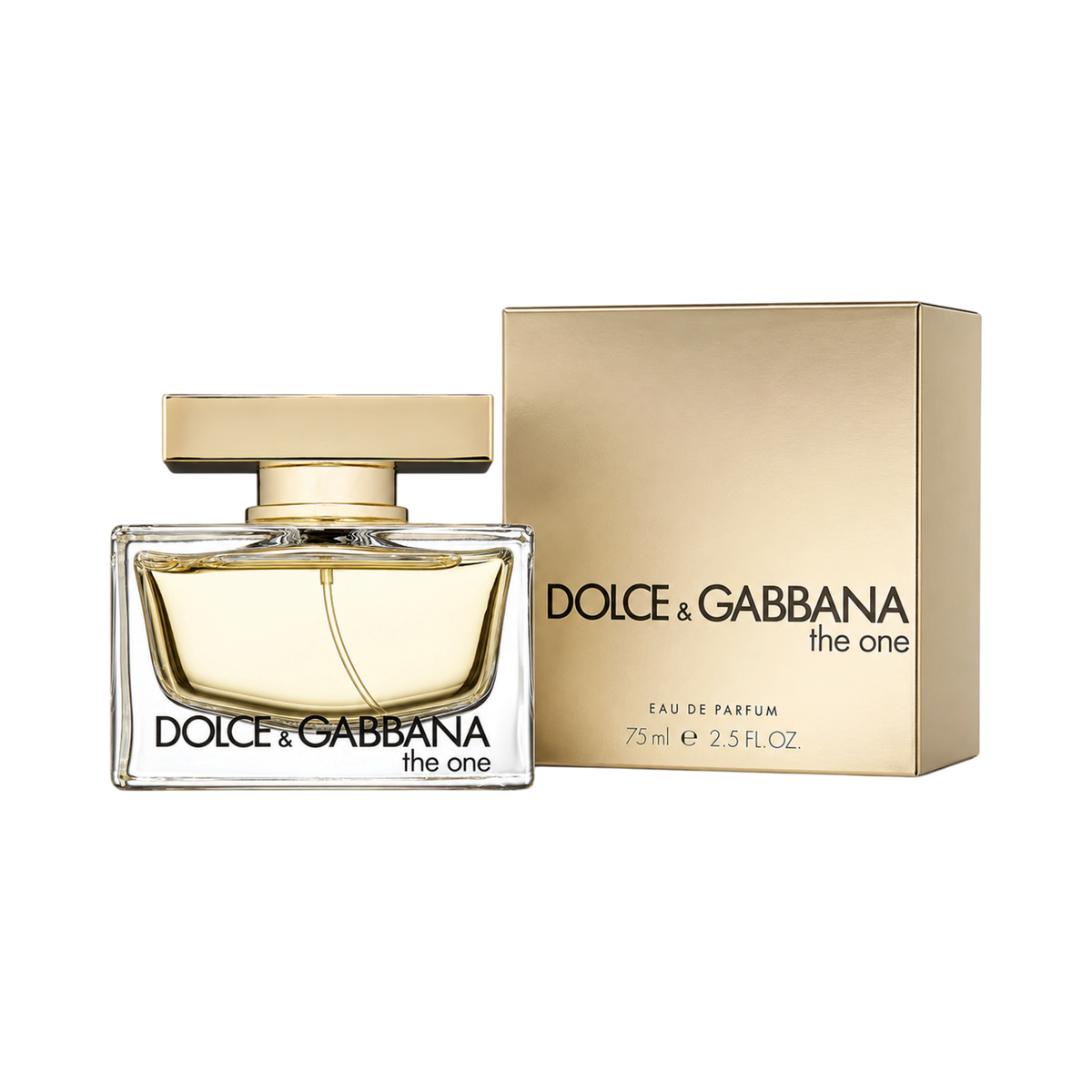 Dolce & Gabbana The One Eau de Parfum 75 ml bottle and box