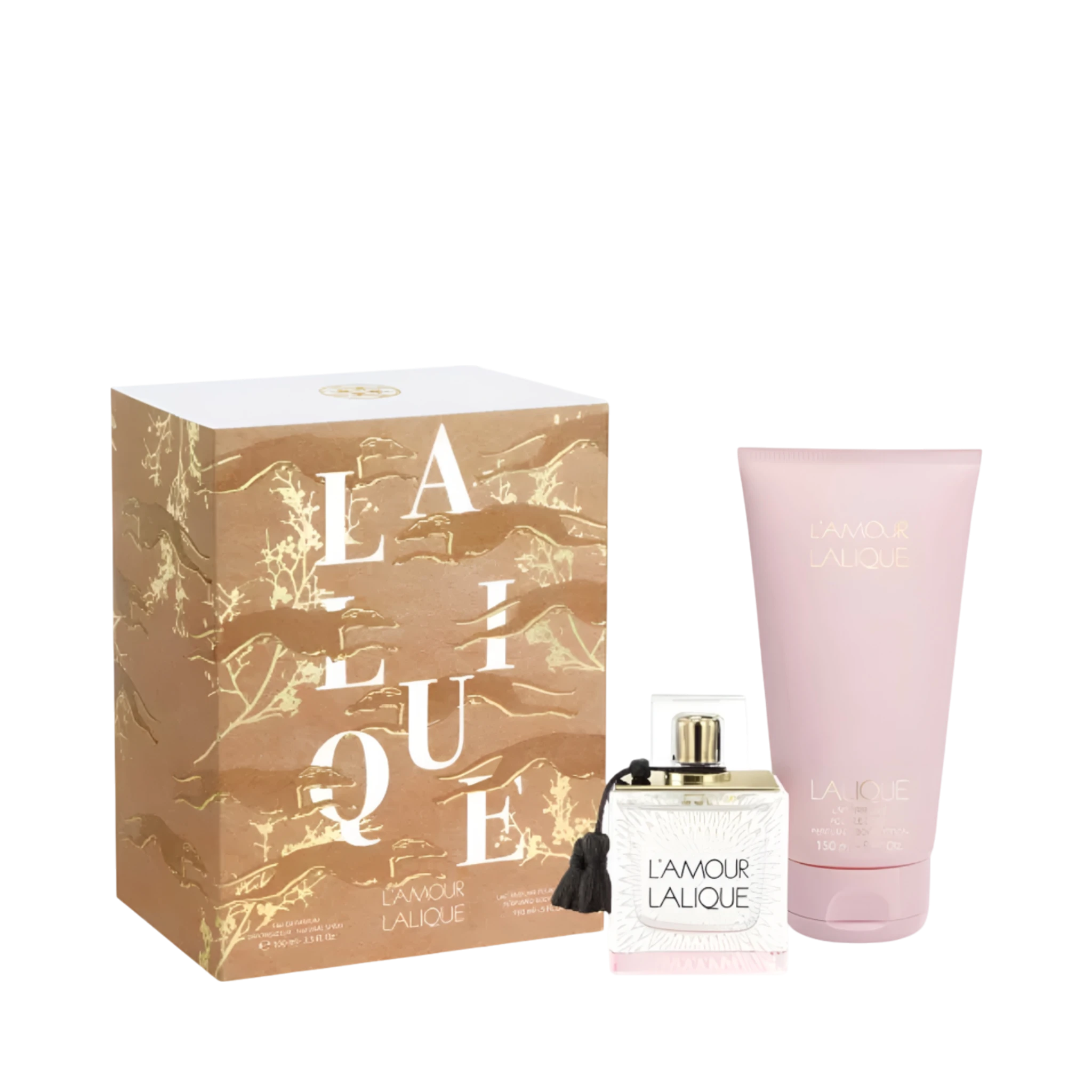 Perfume Set-Lalique-L'Amour Perfume Gift Set-F