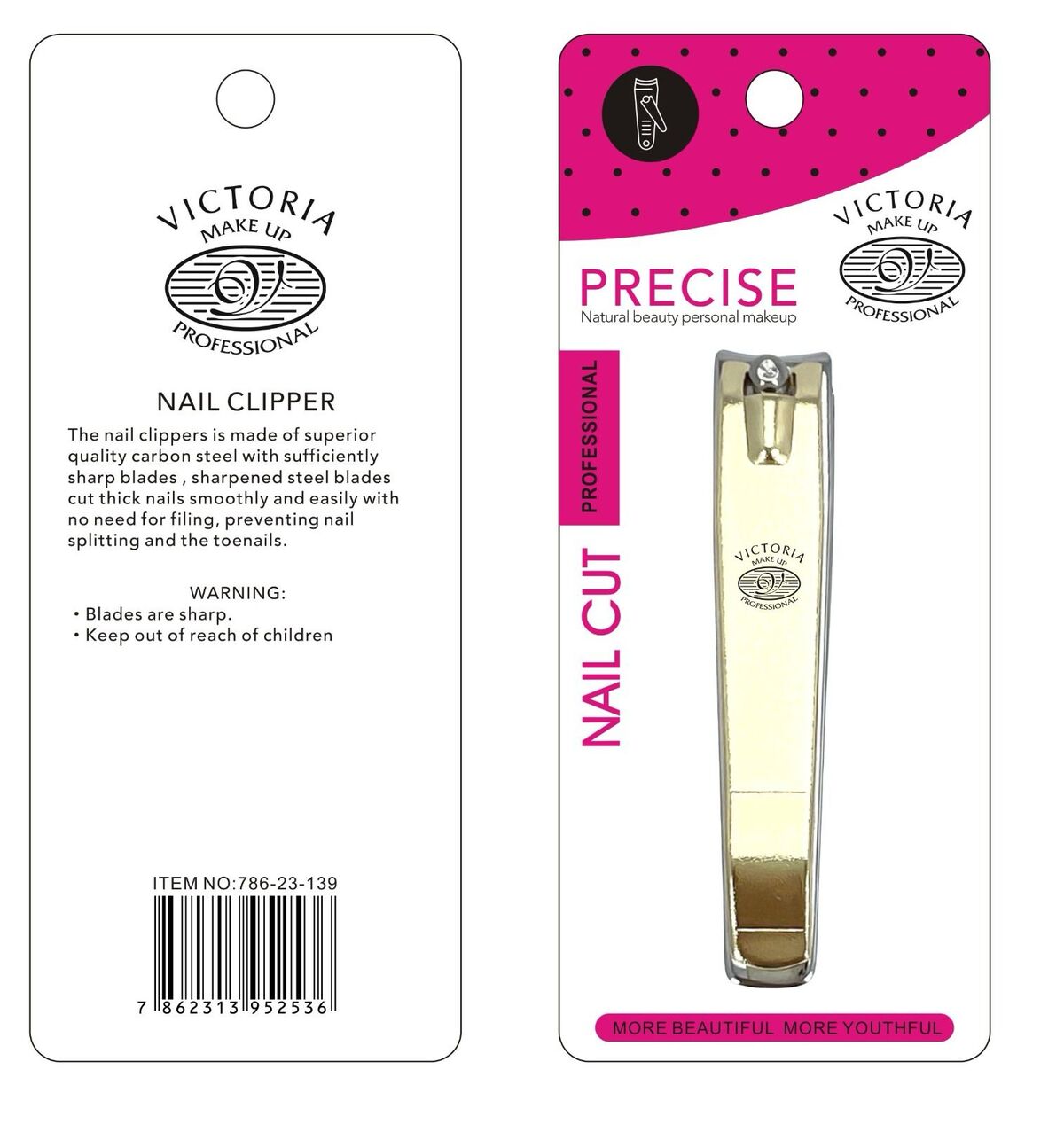 Nail Clipper-Victoria Professional-Nail Clipper-U