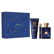 Perfume Set-Versace-Dylan Blue Eau de Toilette Donatella Navy Gift Set-M