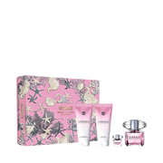 Perfume Set-Versace-Bright Crystal Eau De Toilette Coral Gift Set-F