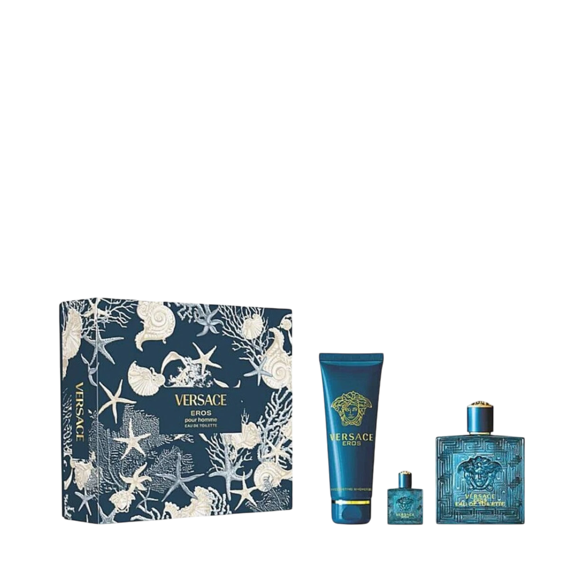 Perfume Set-Versace-Eros Eau de Toilette Coral Gift Set-M