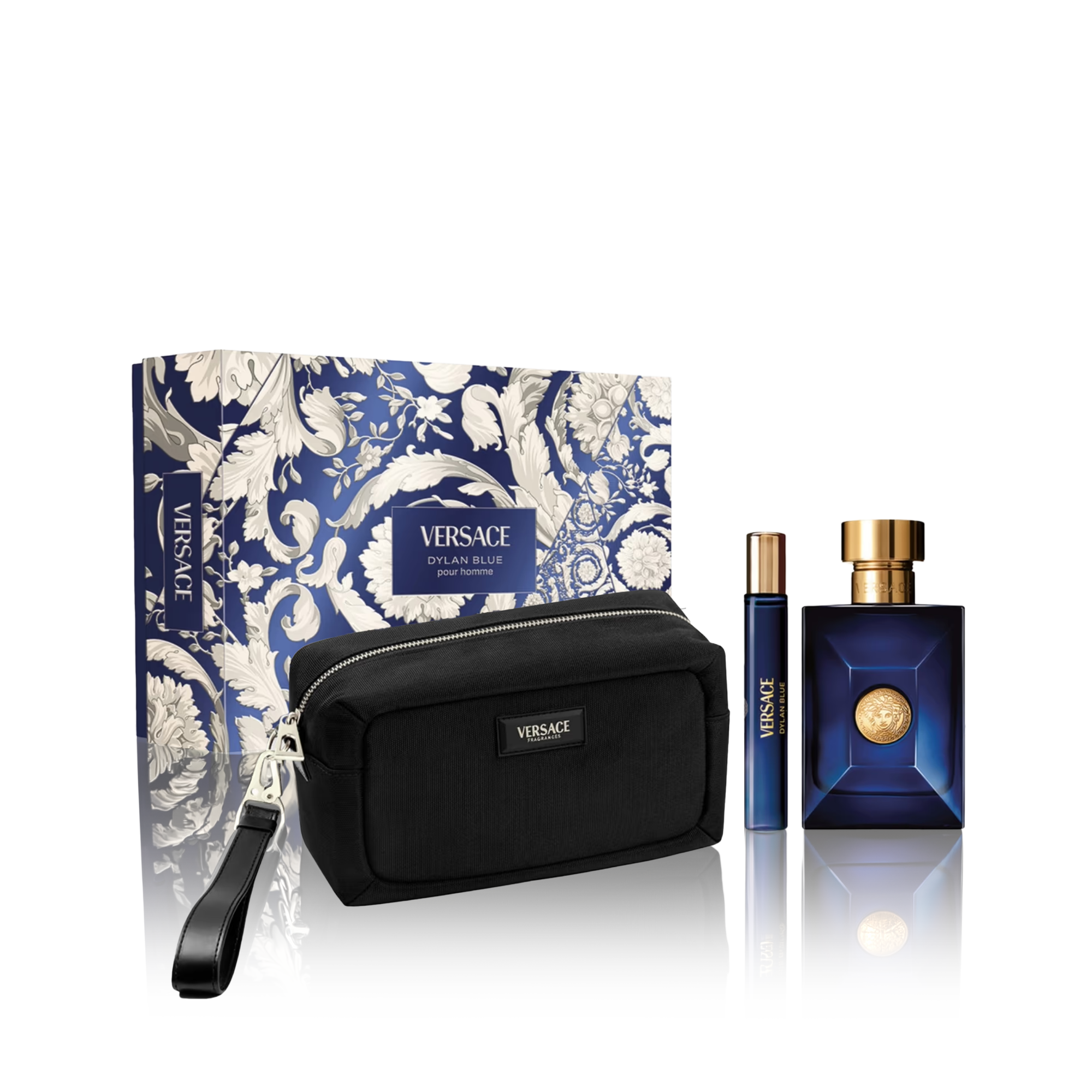 Dylan Blue Eau de Toilette Floral Silver Gift Set
