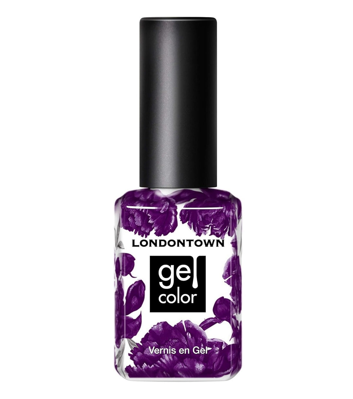 Nail Polish-London Town-Gel Color Nail Polish-Portobello Plum-F-12ML