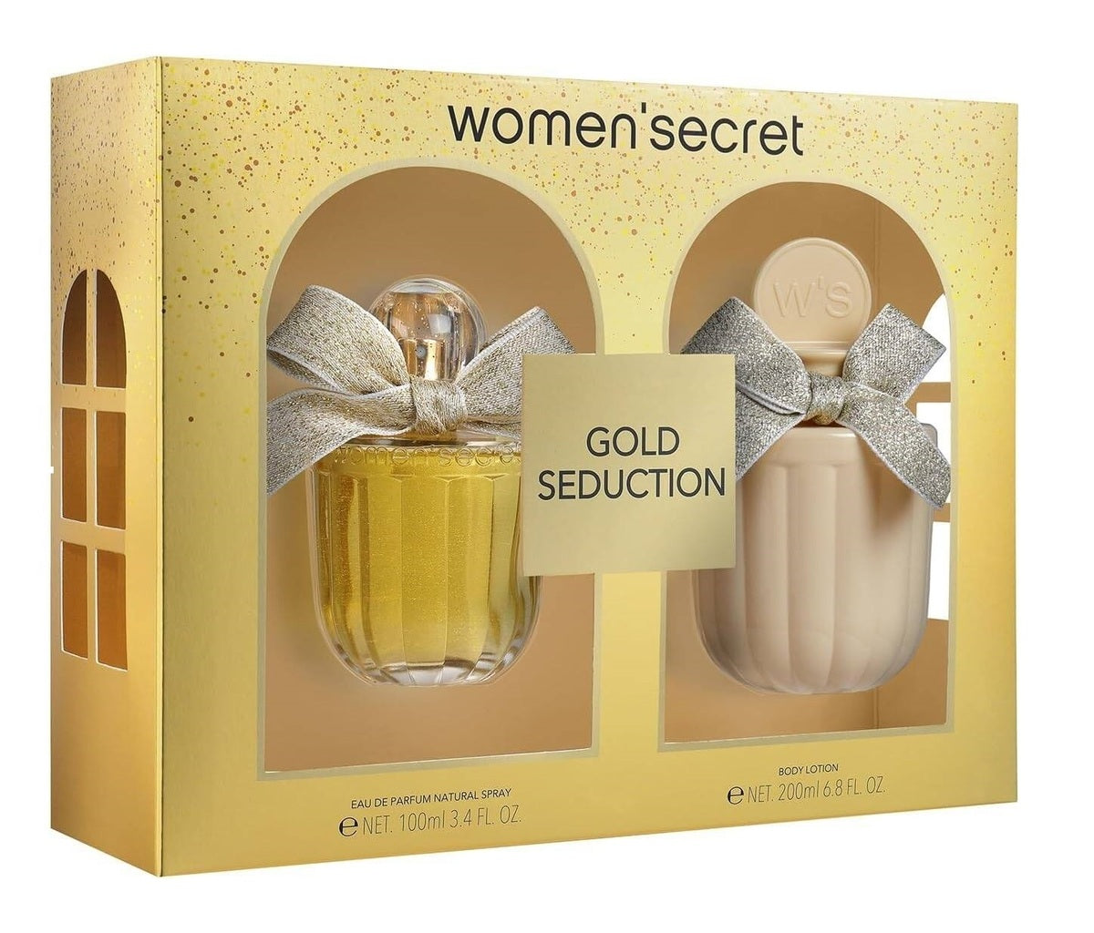 Perfume Set-Women's Secret-Gold Seduction Gift Set-F