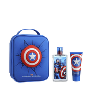 Perfume-Disney-Captain America Eau de Toilette & Shower Gel Zip Case Set-M