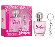 Perfume Set-Disney-Barbie Eau de Toilette & Key Ring Gift Set-F-100ML
