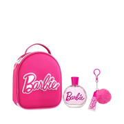 Perfume Set-Disney-Barbie Eau de Toilette & Lip Gloss Gift Set Bag-F