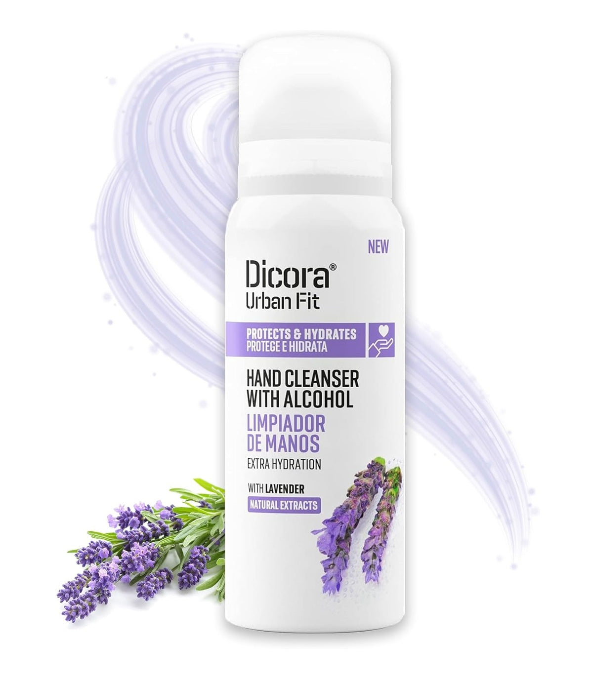 Hand Sanitizer-Dicora Urban Fit-Lavender Antibacterial Hand Sanitizer-U-75ML