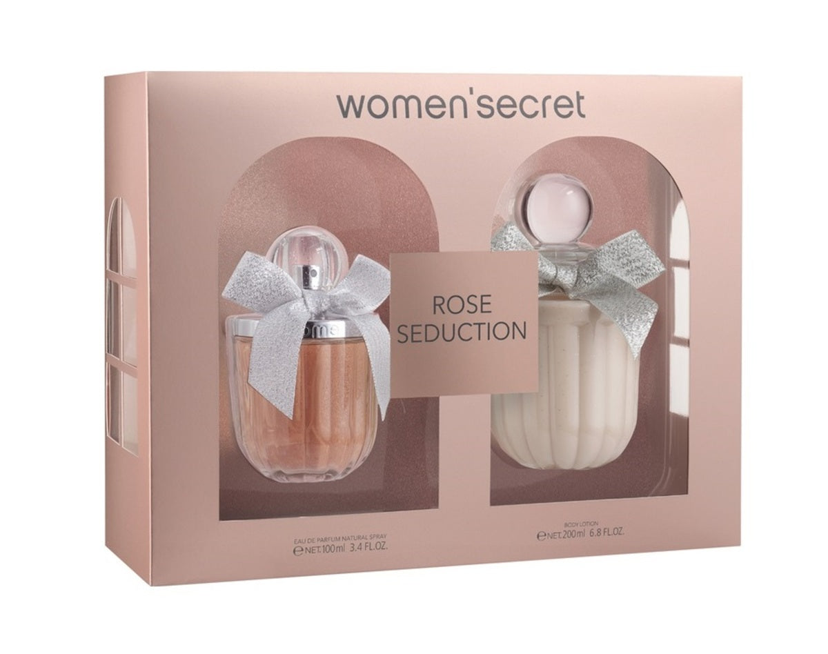 Perfume Set-Women's Secret-Rose Seduction Gift Set-F