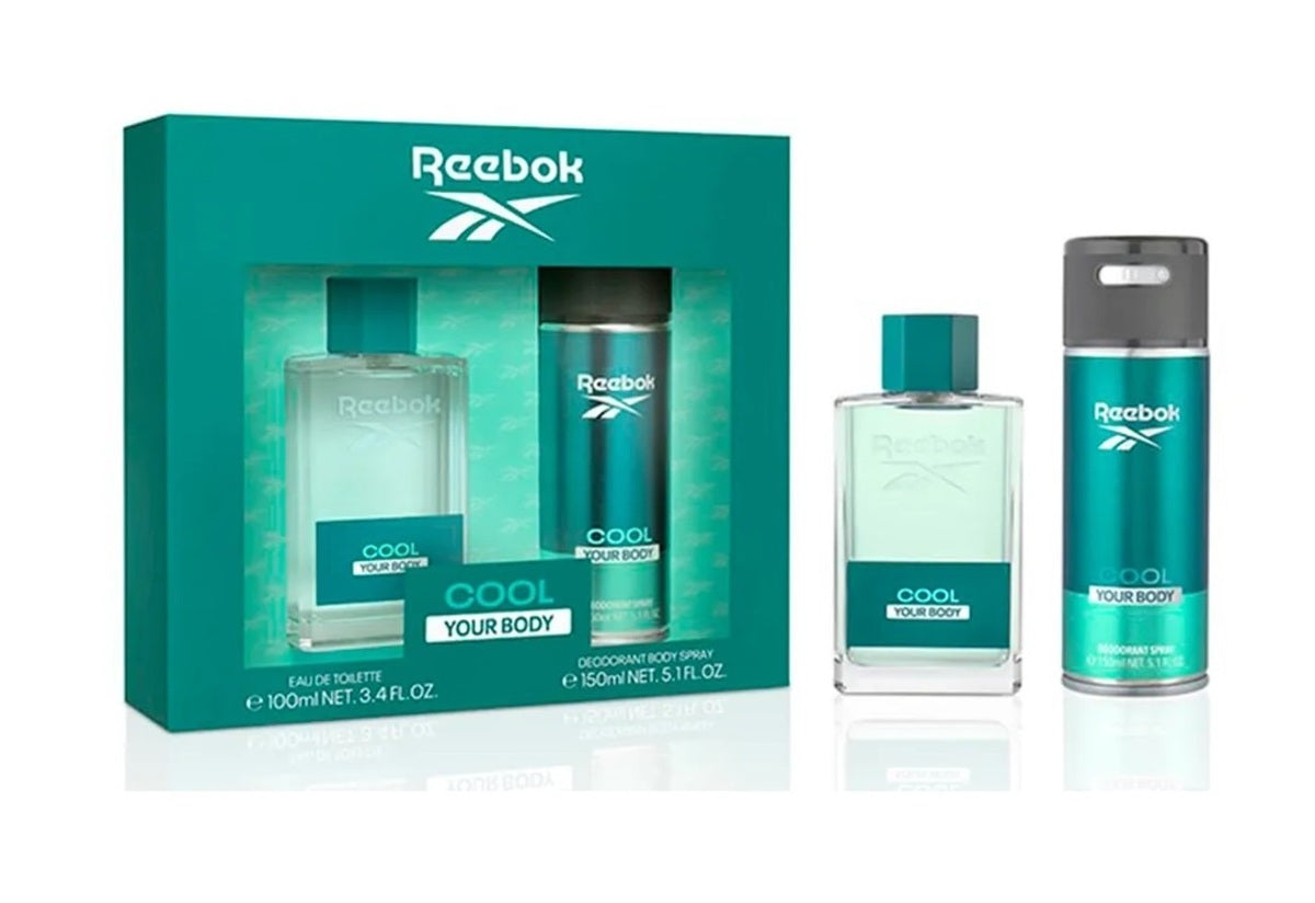 Perfume Set-Reebok-Cool Your Body Deodorant Gift Set-M