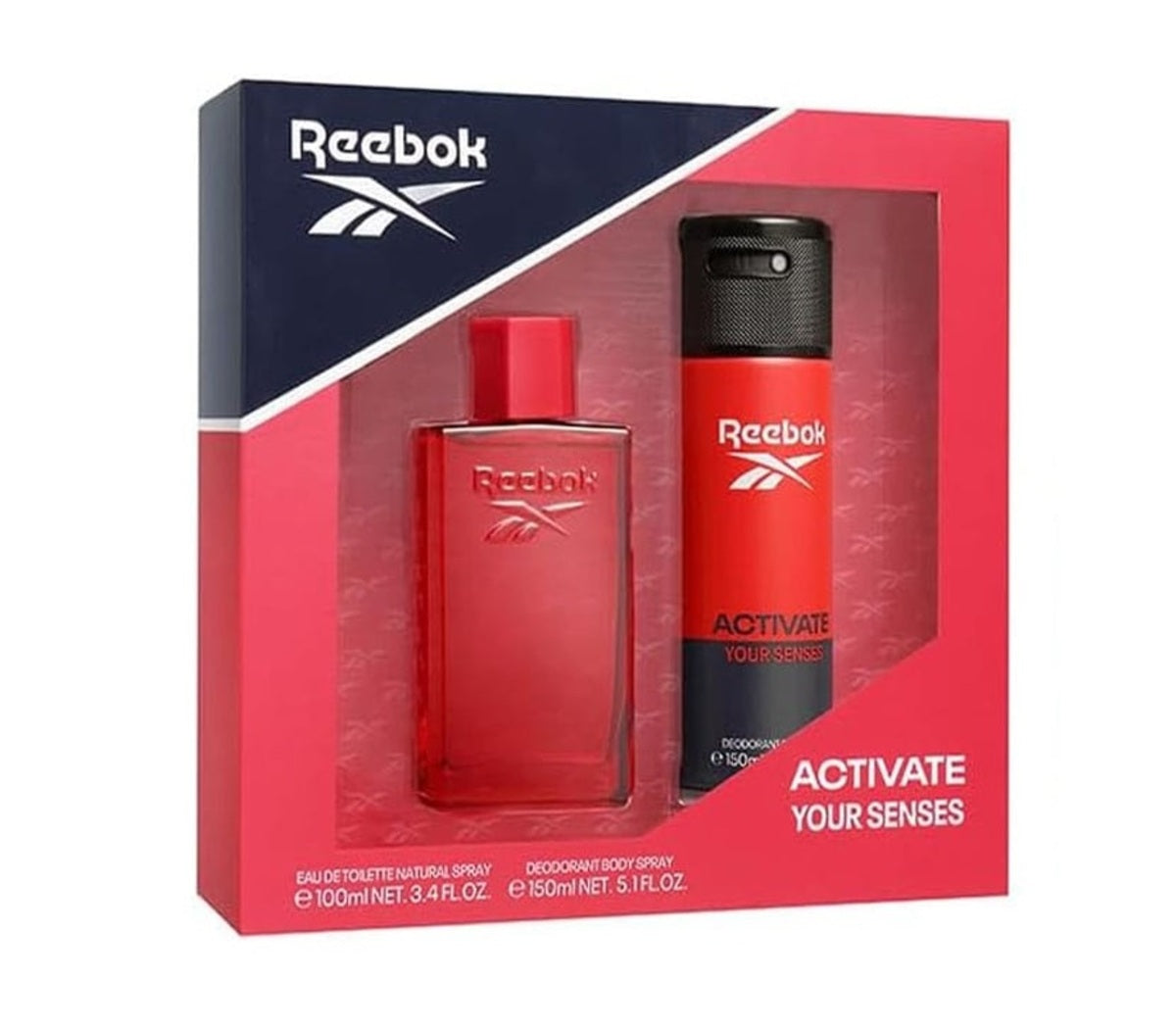 Perfume Set-Reebok-Inspire Activate Your Senses Deodorant Gift Set-M