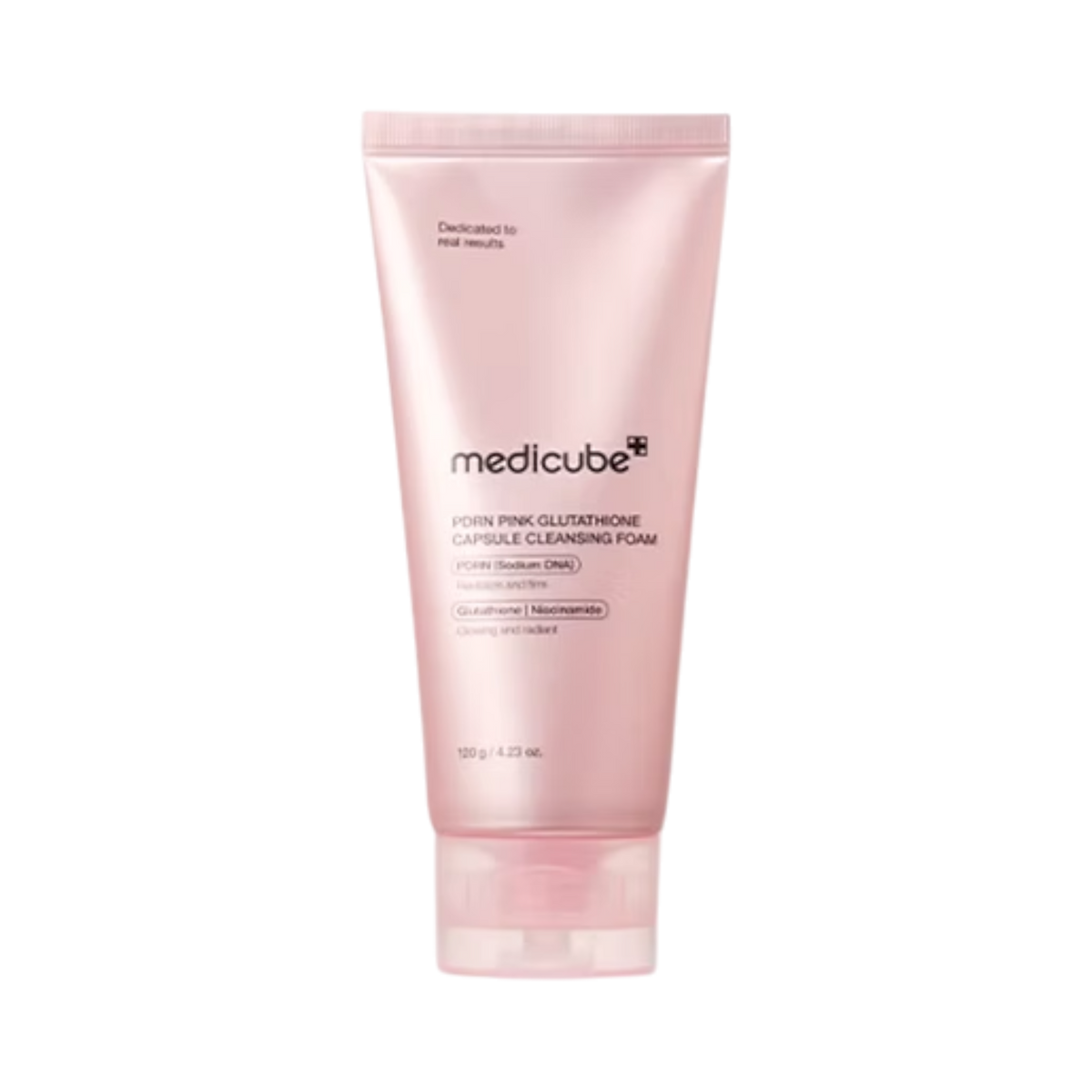 PDRN Pink Glutathione Capsule Cleansing Foam