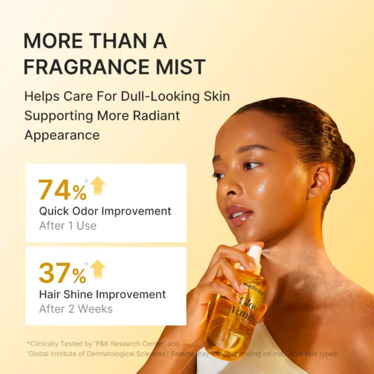 Glow Vanilla Hair & Body Fragrance Mist
